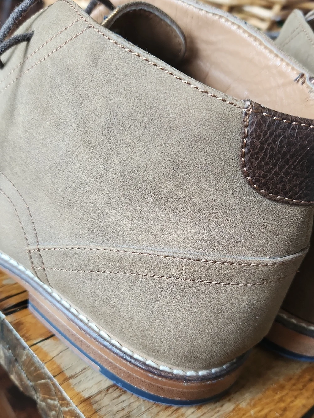 Madden M-Groves Men’s Lace-up Boots Faux‎ Leather sz 13 Brown Tan